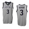 allen iverson jersey hardwood classics grey ncaa men's